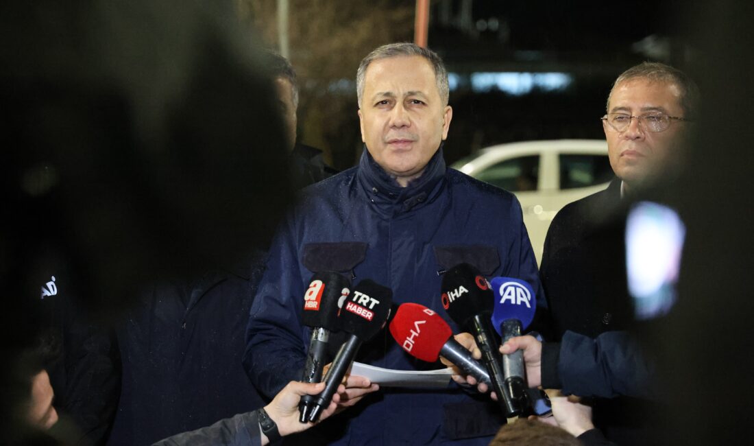 Erzincan’ın İliç ilçesinde meydana gelen toprak kayması sonrası İçişleri Bakanı