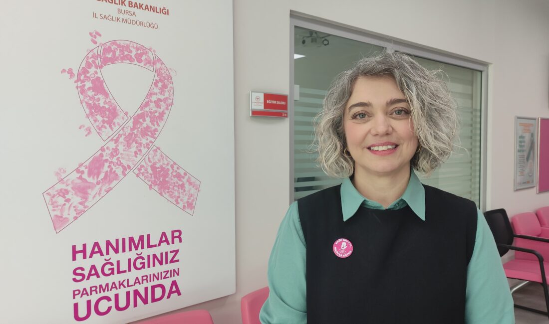 Nilüfer İlçe Sağlık Müdürlüğü’ne bağlı sağlıklı hayat merkezinde görev yapan