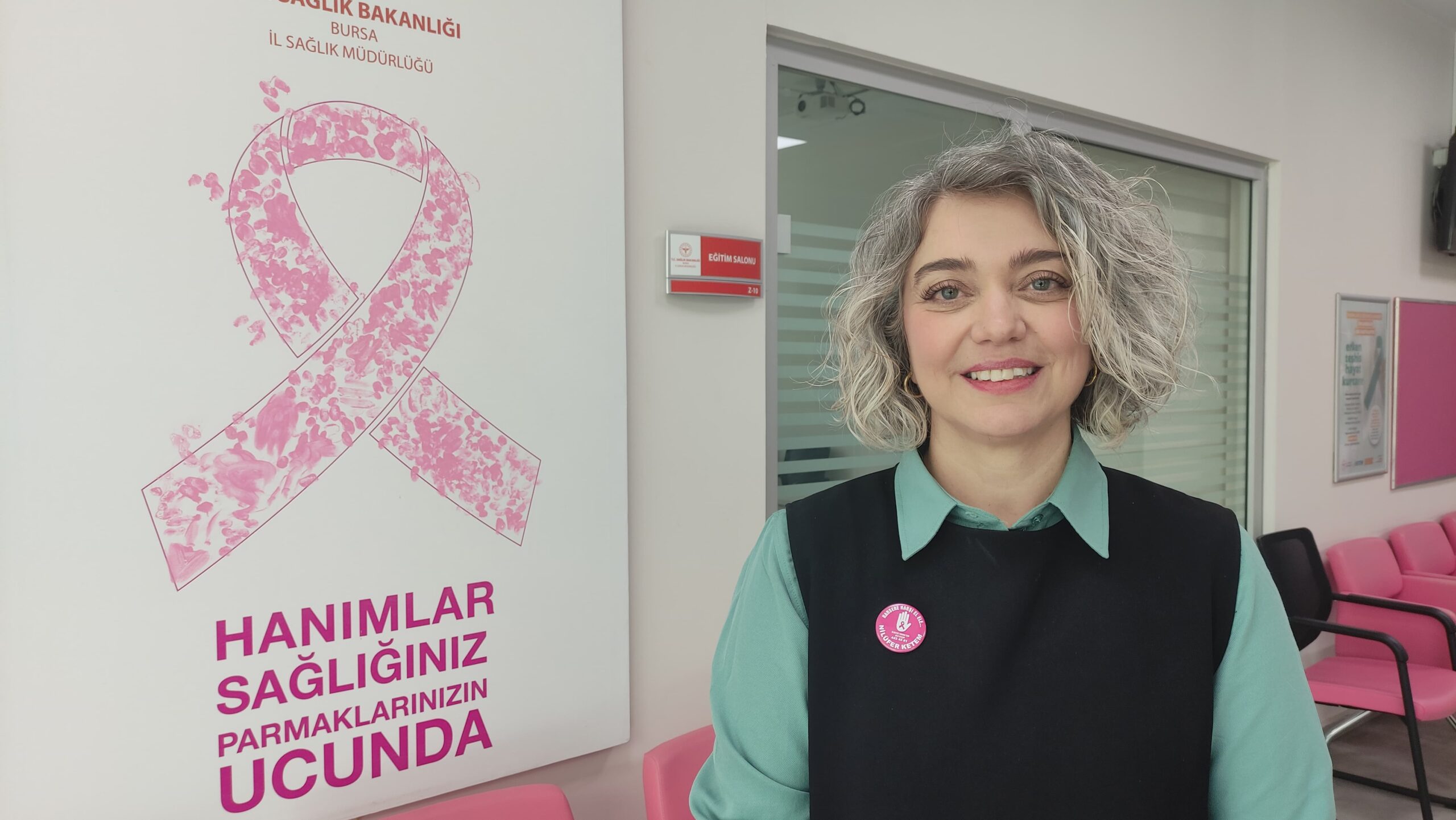 Nilüfer İlçe Sağlık Müdürlüğü’ne bağlı sağlıklı hayat merkezinde görev yapan