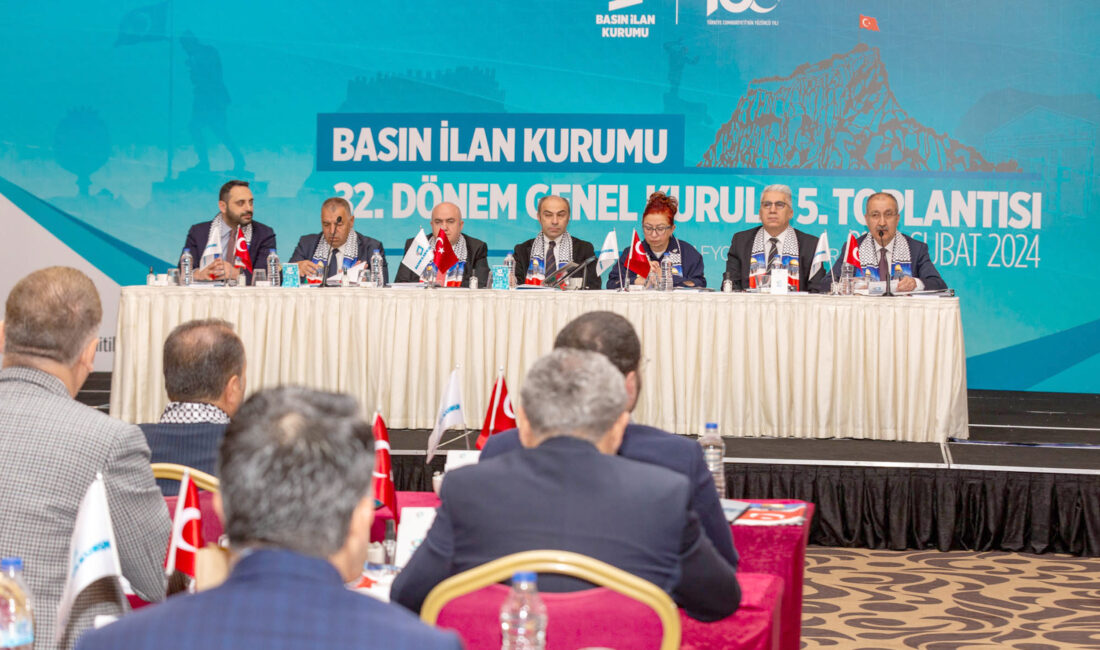 Basın İlan Kurumu Genel Kurulu Afyonkarahisar’ın ev sahipliğinde Akrones Termal