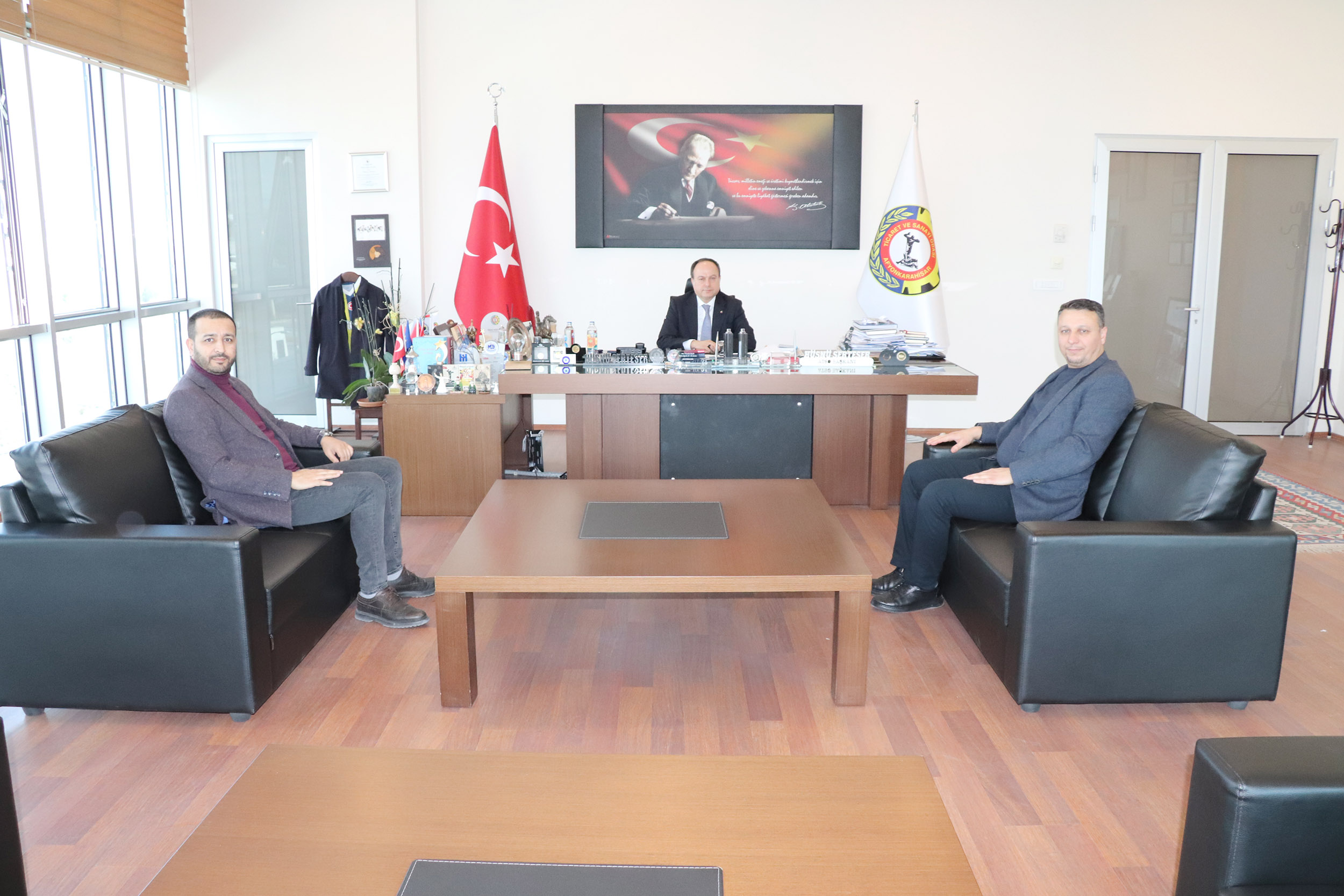 Afyonkarahisar Birikim Okulları Kurucu Temsilcileri Veysel Avşar ve Ali Yavuz,