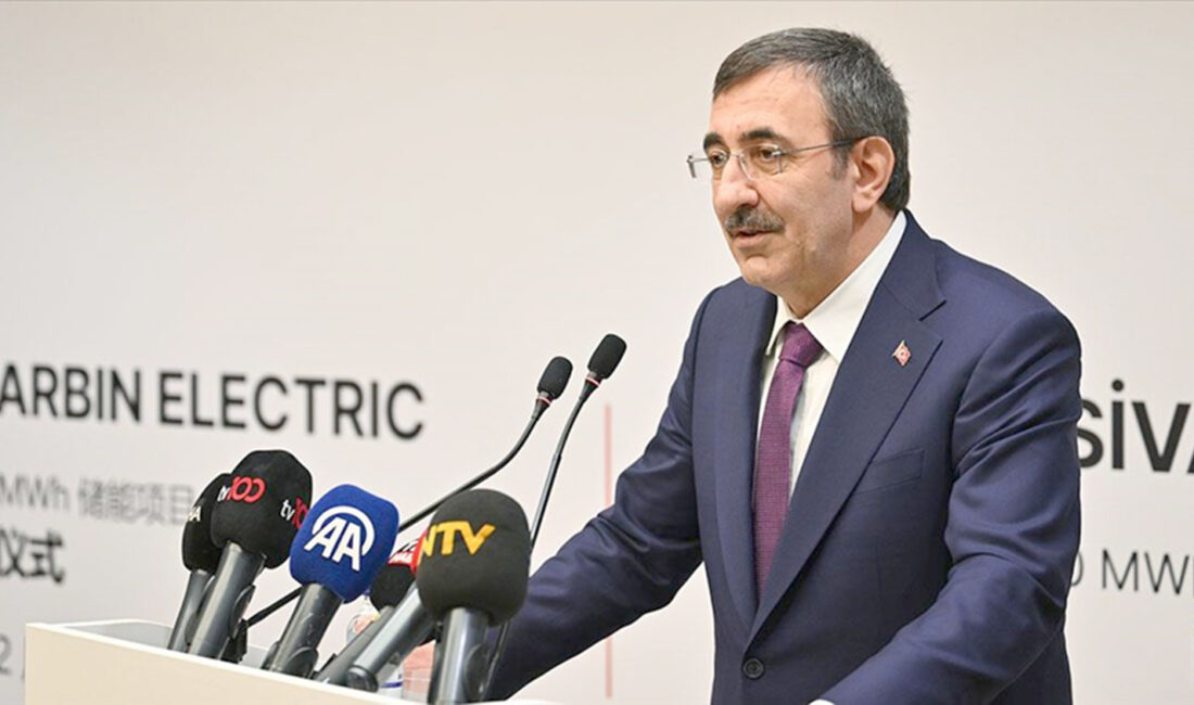   Cumhurbaşkanı Yardımcısı Yılmaz, “Bir taraftan kendi doğal gazımızı, petrolümüzü