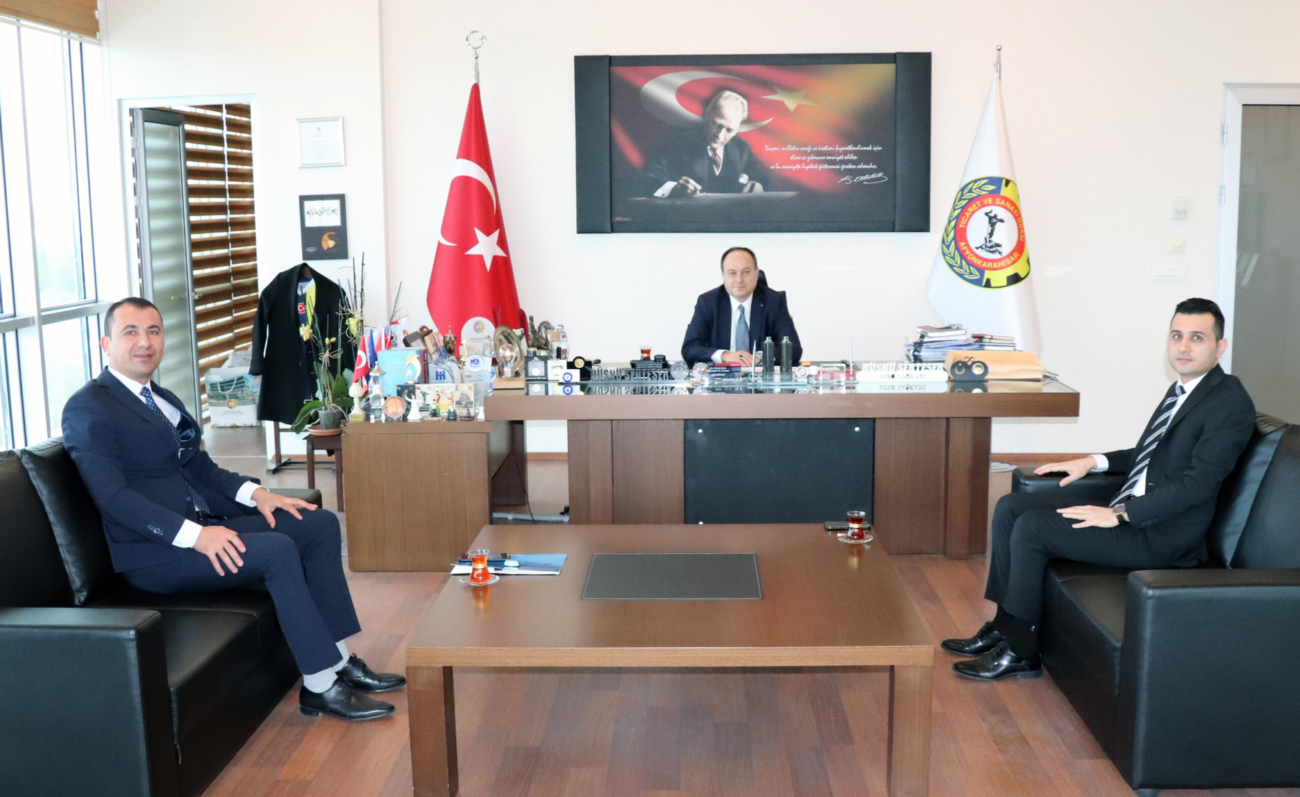 Halkbank Afyonkarahisar Şube Müdürü Gökhan Tuğ ile KOBİ Müşteri İlişkileri