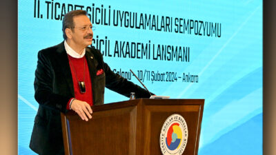 Türkiye Odalar ve Borsalar Birliği (TOBB) Başkanı M. Rifat Hisarcıklıoğlu,