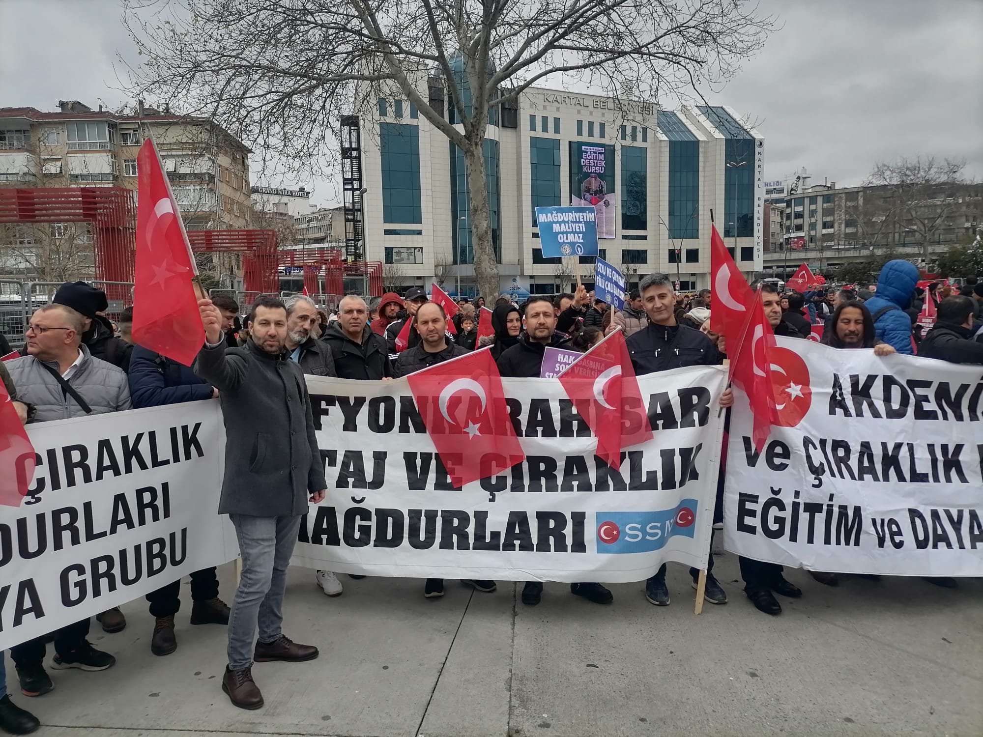 Staj ve Çıraklık Sigortası Mağdurları Federasyonu ve aralarında Afyonkarahisar’ın da