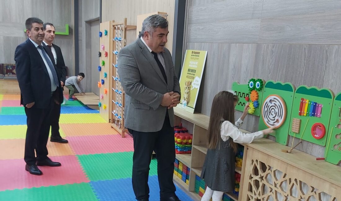 Hoca Ahmet Yesevi İlkokulu’nda Afyonkarahisar’ın en büyük ve en donanımlı