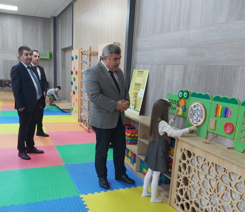 Hoca Ahmet Yesevi İlkokulu’nda Afyonkarahisar’ın en büyük ve en donanımlı