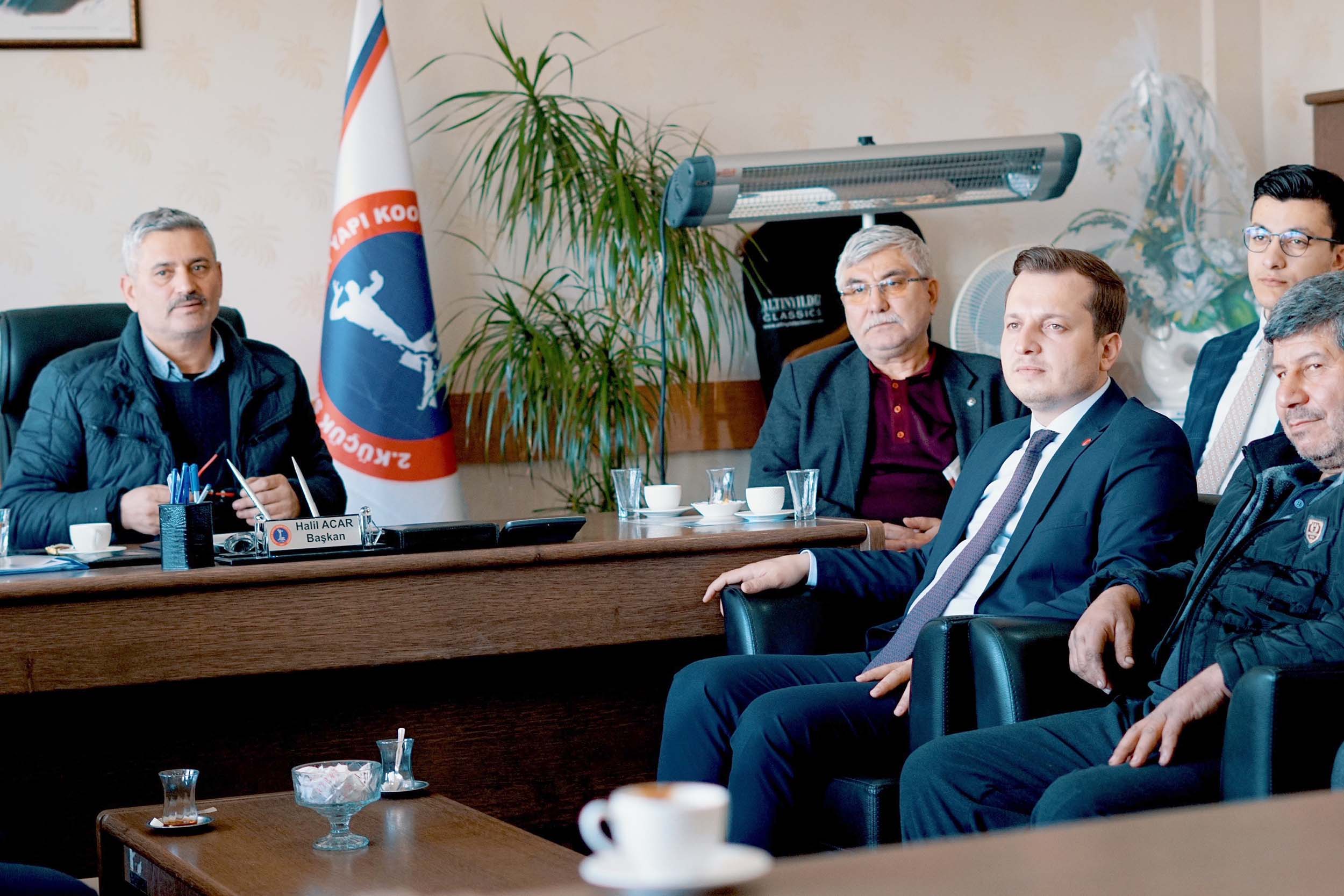 Saadet Partisi Afyonkarahisar Belediye Başkan Adayı Beytullah Karataş, Sanayi Sitesi’ni