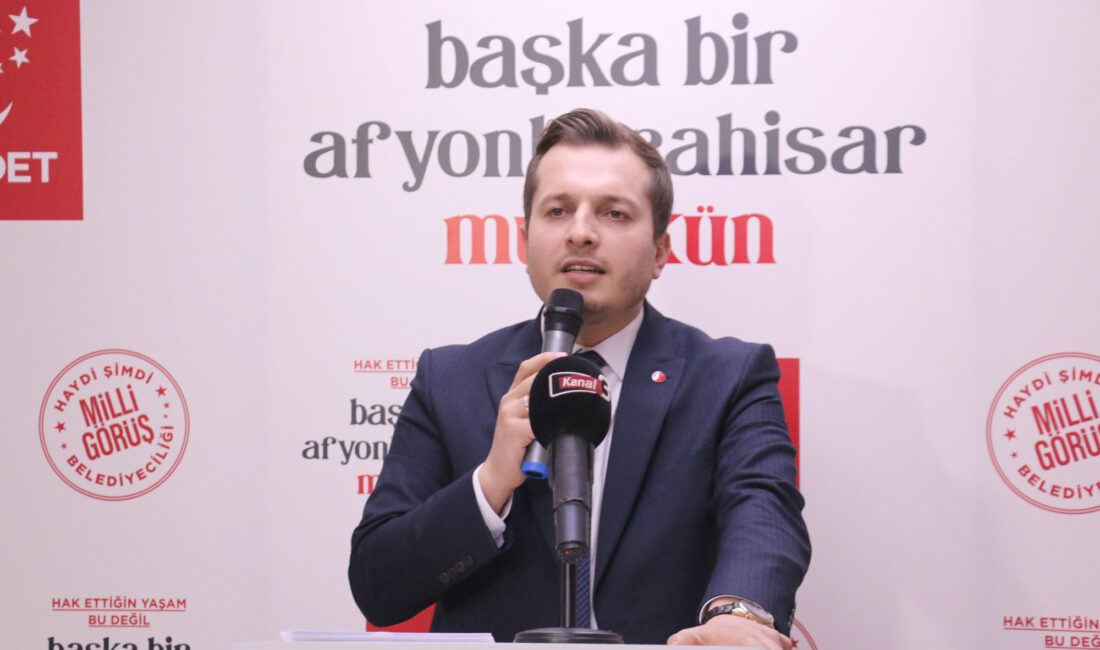 Saadet Partisi Afyonkarahisar Belediye Başkan Adayı İl Başkanı Beytullah Karataş