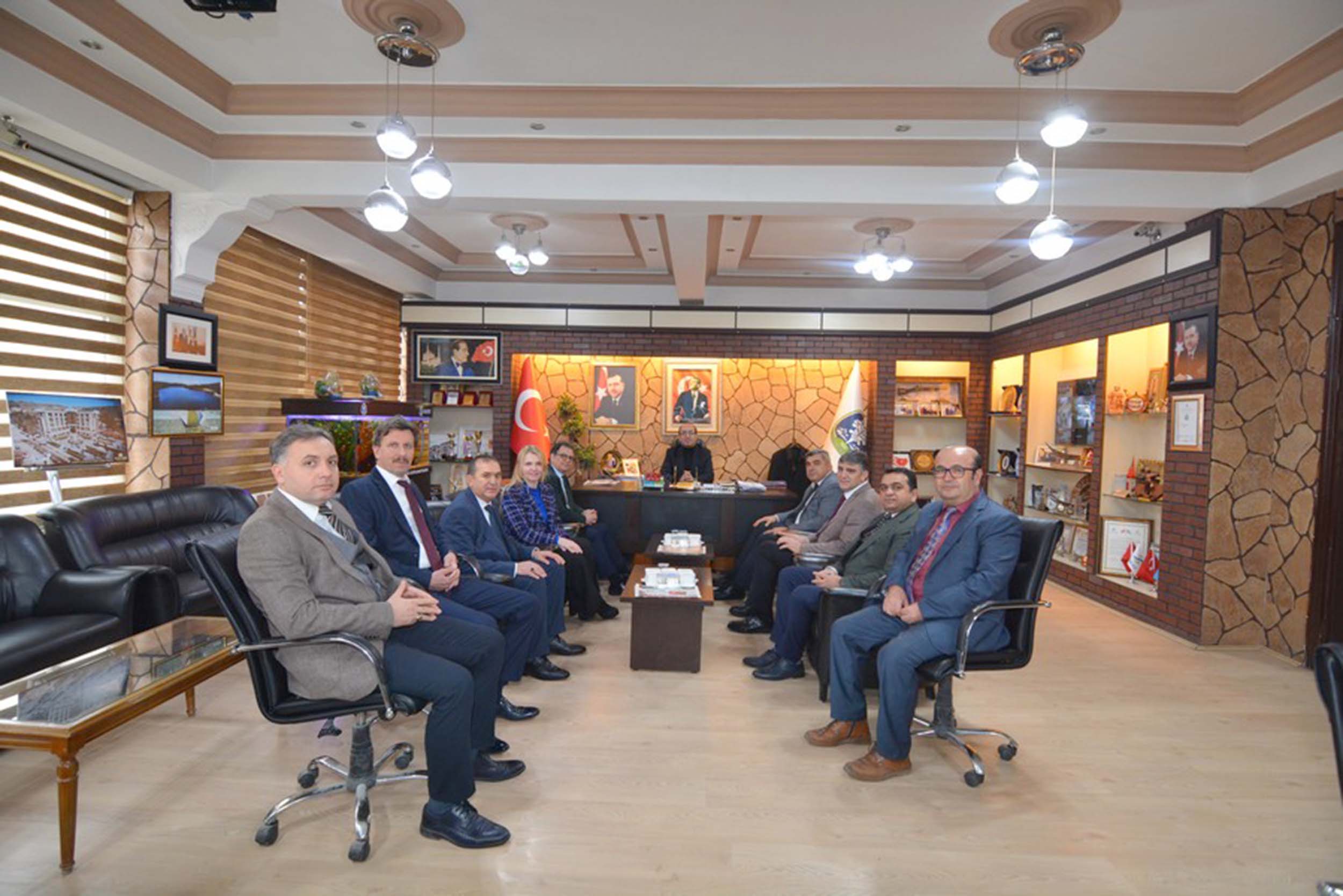 Milli Eğitim Bakanlığı’na bağlı heyet, Sandıklı ilçesindeki eğitim, öğretim ve