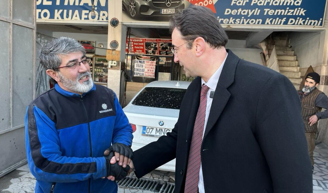 MHP Afyonkarahisar Belediye Başkan Adayı Sezer Küçükkurt, Afyonkarahisarlı esnafın hakkını