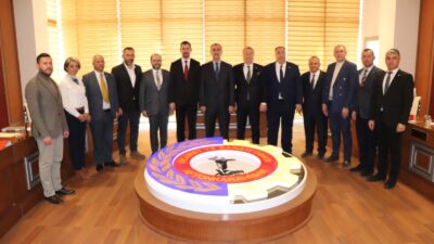 ATSO’yu ziyaretinde konuşan İYİ Parti Afyonkarahisar Belediye Başkan adayı Alper