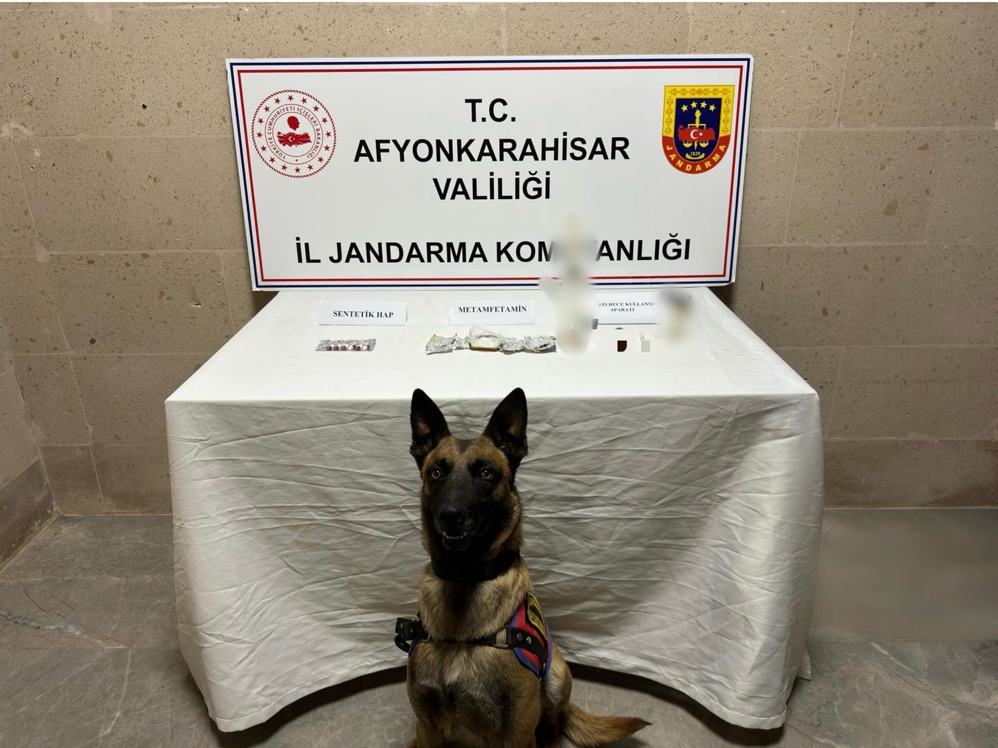 Afyonkarahisar İl Jandarma Komutanlığı Kaçakçılık ve Organize Suçlarla Mücadele Şube