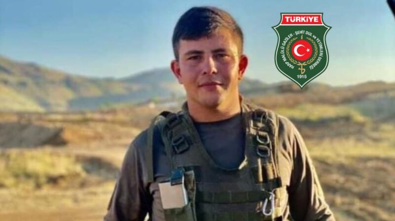Pençe-Kilit Operasyonu bölgesinde BTÖ mensuplarıyla çıkan çatışmada Erzincan Nüfusuna kayıtlı