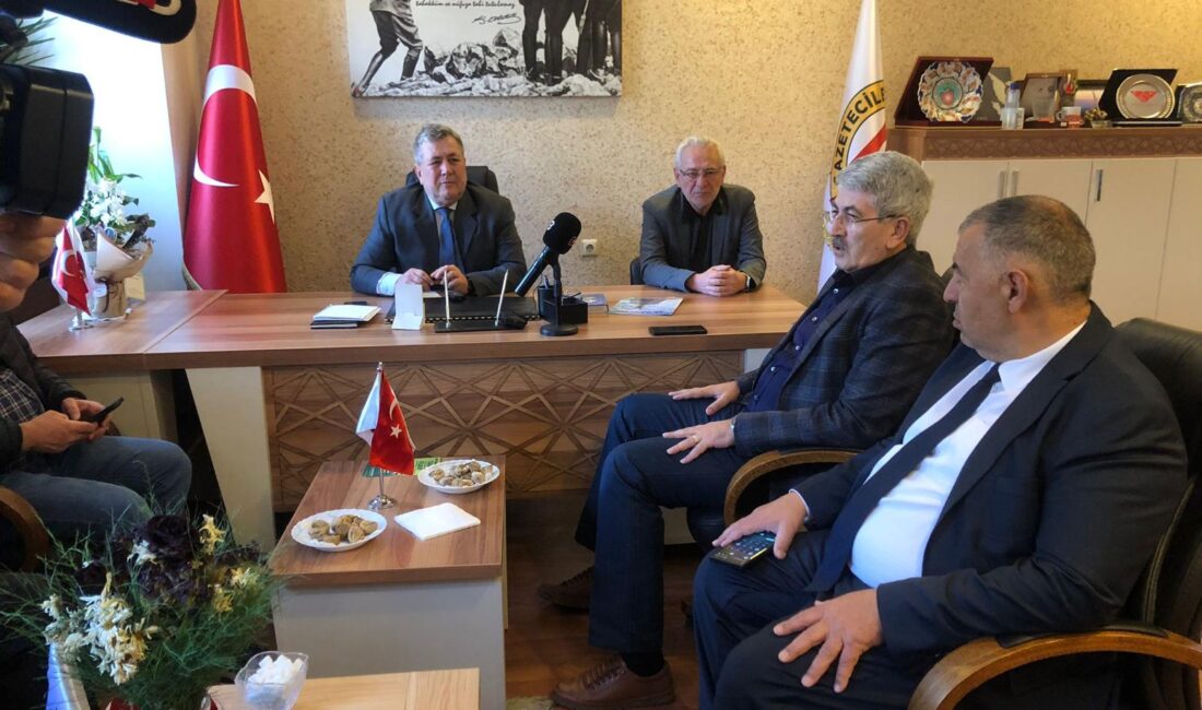 Konya Gazeteciler Cemiyeti’nden Afyon’a ziyaret! Basın İlan Kurumu Genel Kurul Üyesi Konya Gazeteciler Cemiyeti Başkanı