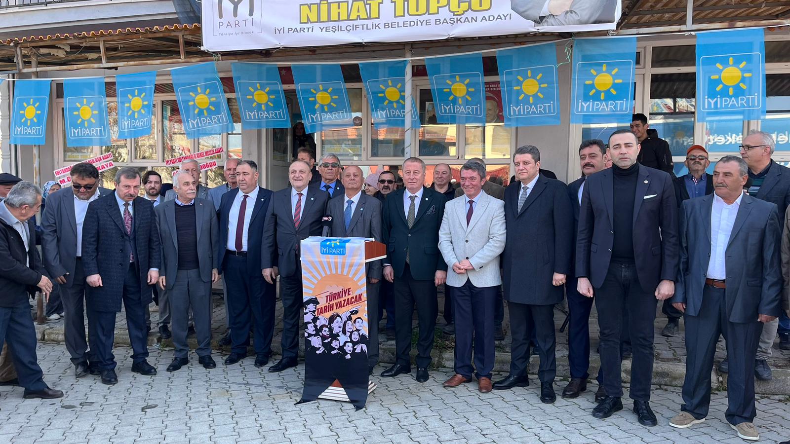 İYİ Parti 31 Mart yerel seçim çalışmalarına devam ediyor. Siyasi