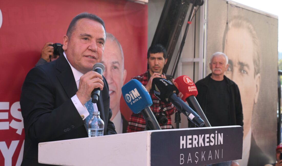 Antalya Büyükşehir Belediye Başkanı ve adayı Muhittin Böcek, Kepez, Serik