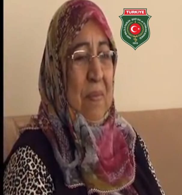 3 Eylül 2012 tarihinde Şırnak’ta şehit olan P.Ütğm.Sami Çifci’nin annesi