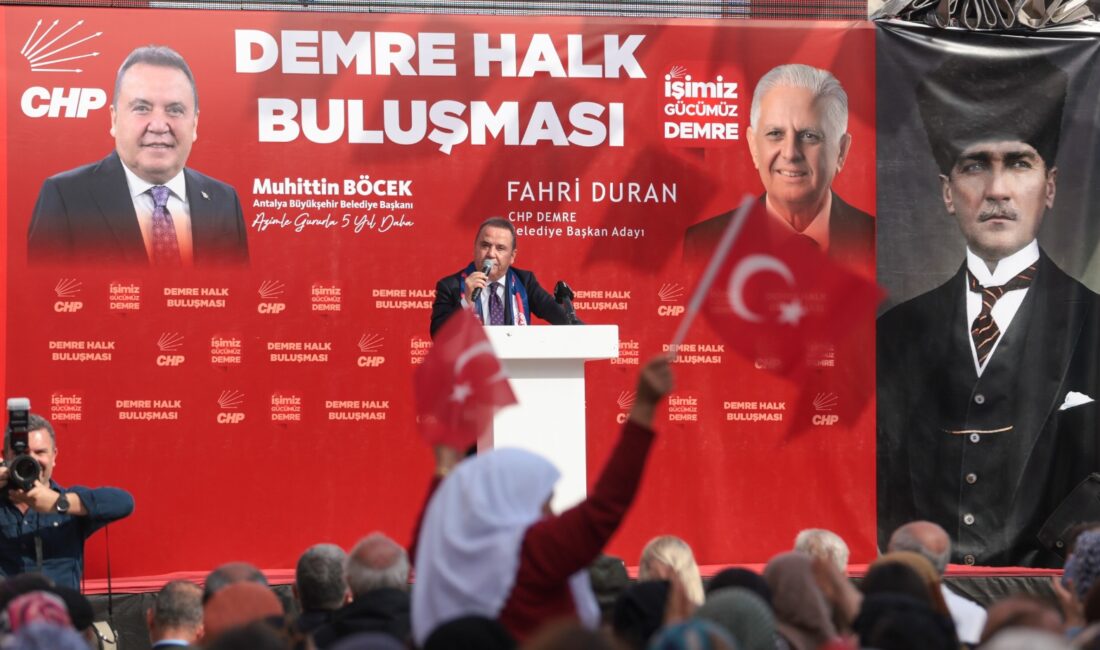 Antalya Büyükşehir Belediye Başkanı ve CHP Büyükşehir Belediye Başkanı Adayı