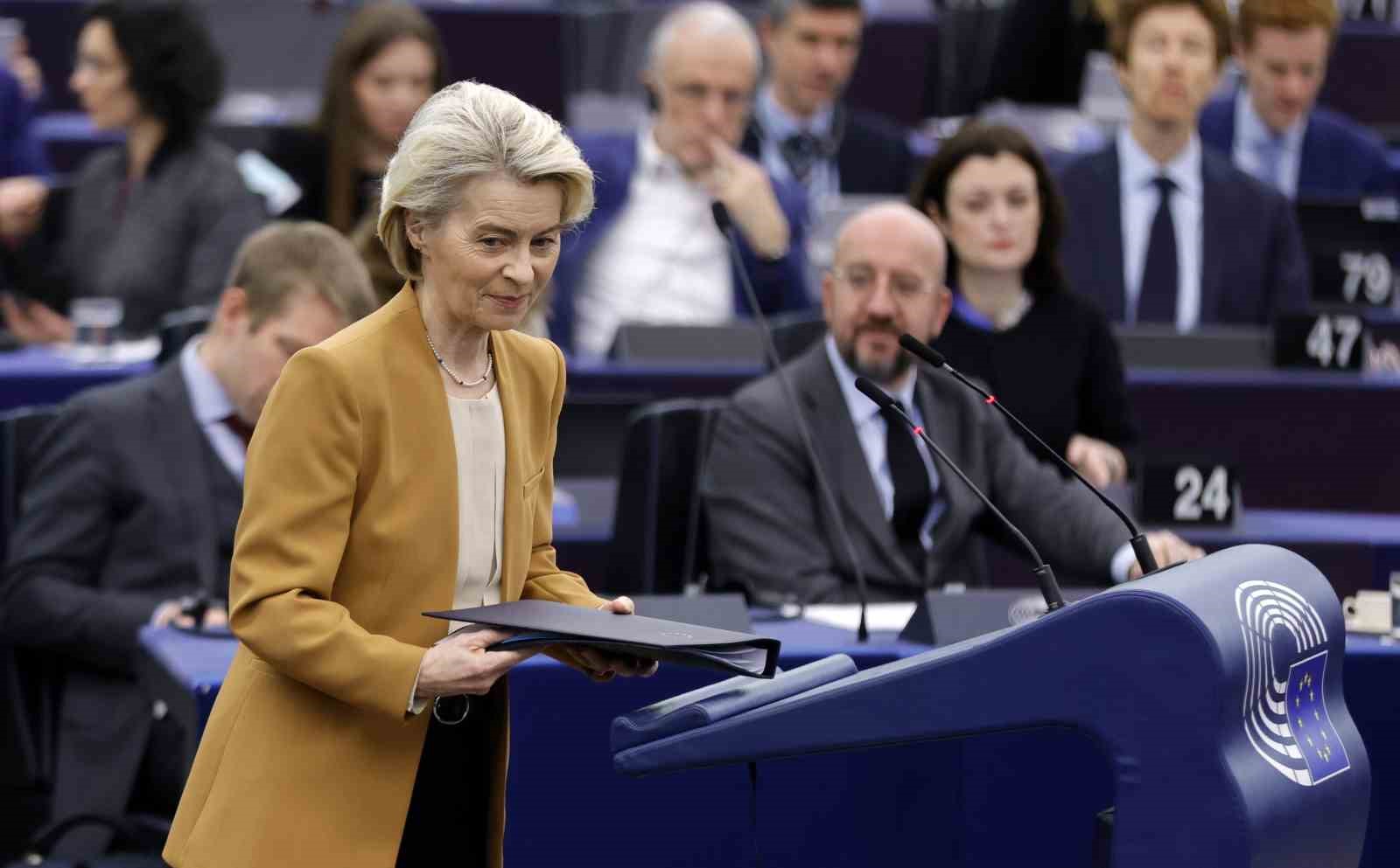 AVRUPA BİRLİĞİ (AB) KOMİSYONU BAŞKANI URSULA VON DER LEYEN, AVRUPA