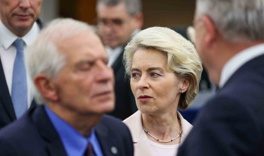 AB YÜKSEK TEMSİLCİSİ BORRELL, AVRUPA KOMİSYONU BAŞKANI VON DER LEYEN’İ