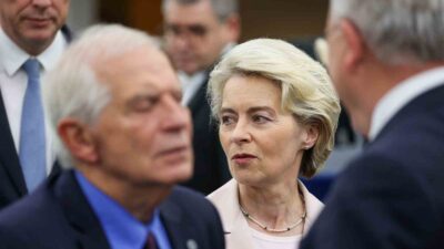 AB YÜKSEK TEMSİLCİSİ BORRELL, AVRUPA KOMİSYONU BAŞKANI VON DER LEYEN’İ