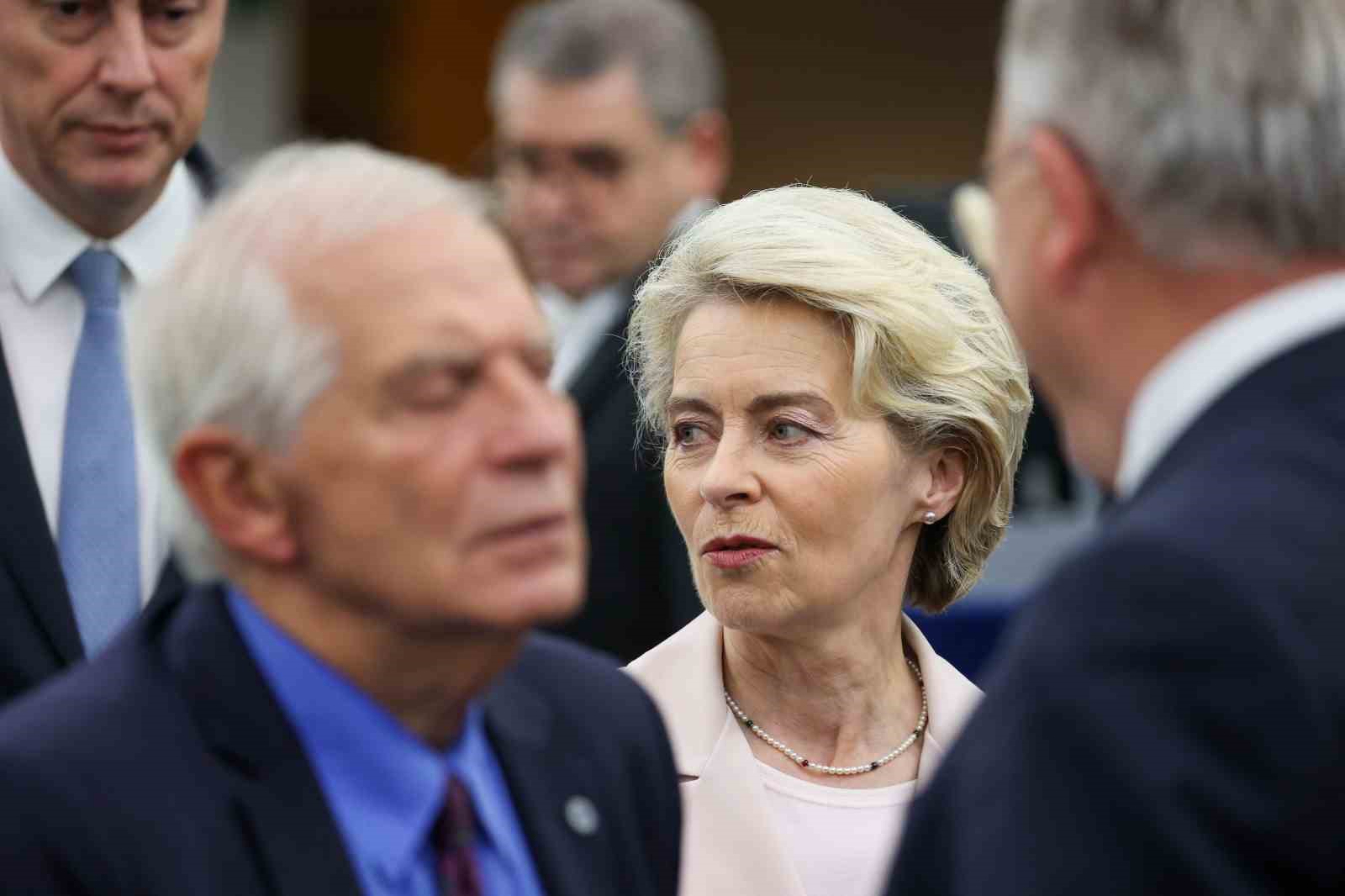 AB YÜKSEK TEMSİLCİSİ BORRELL, AVRUPA KOMİSYONU BAŞKANI VON DER LEYEN’İ