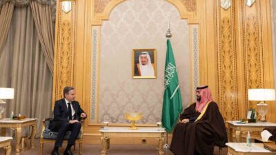 ABD DIŞİŞLERİ BAKANI ANTONY BLİNKEN, SUUDİ ARABİSTAN VELİAHT PRENSİ MUHAMMED