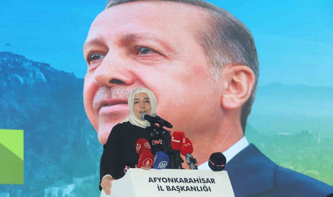 AK PARTİ SOSYAL POLİTİKALARDAN SORUMLU GENEL BAŞKAN YARDIMCISI FATMA BETÜL