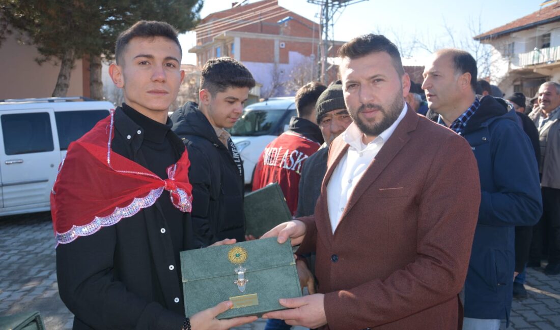 Akharım Belediyesi tarafından askere gidecek 2004/1 tertip asker adayları için