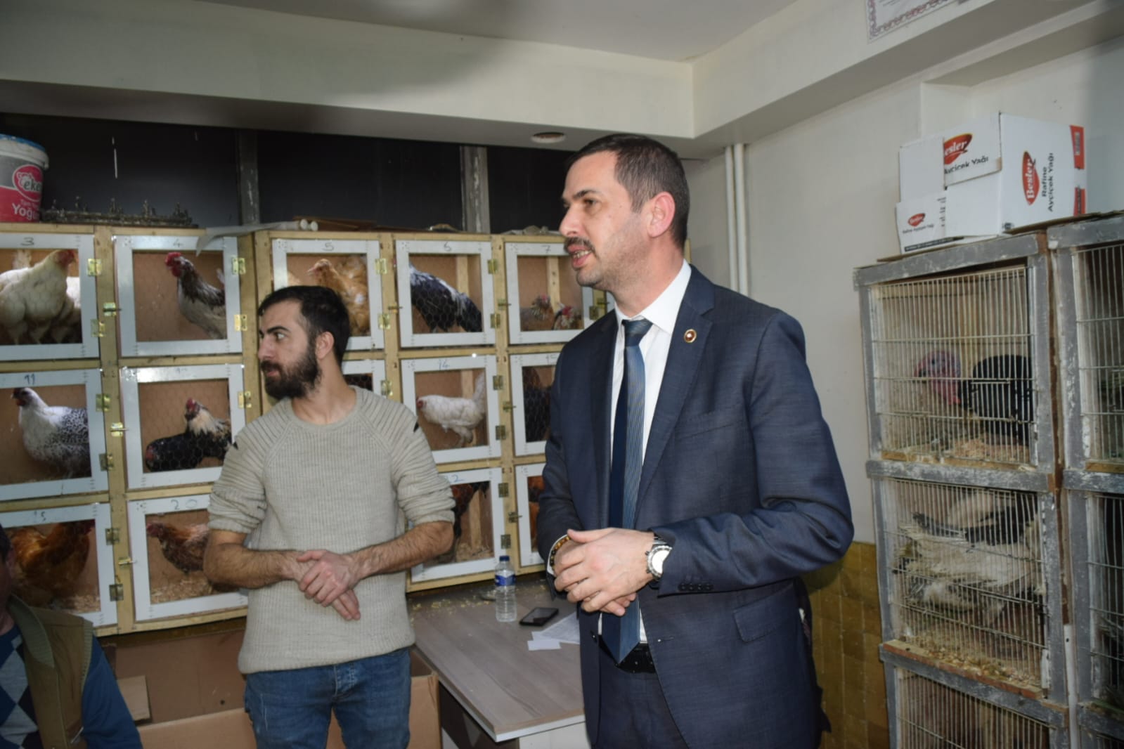 İYİ Parti’nin Afyonkarahisar Belediye Başkan Adayı Alper Yağcı, Güvercin Sevenler