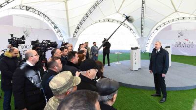 Hocalı Katliamı’nın kurbanlarını anan Azerbaycan Cumhurbaşkanı İlham Aliyev, "Hocalı’nın Azerbaycan