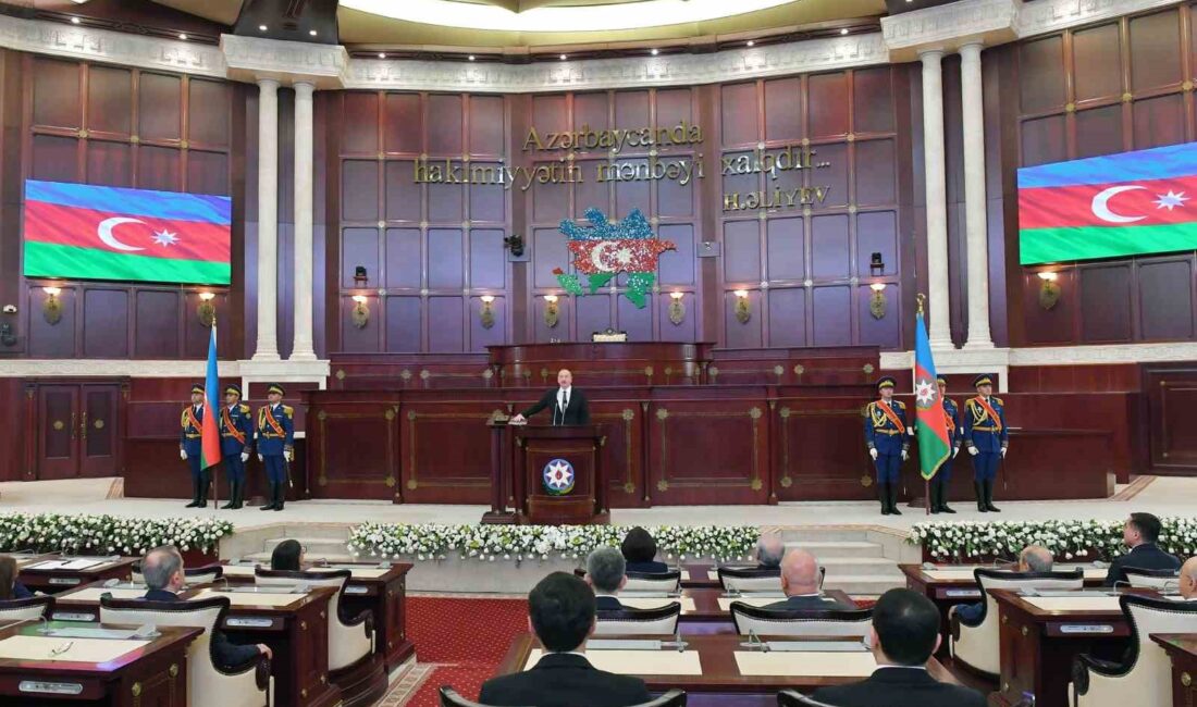 AZERBAYCAN'DA 7 ŞUBAT’TA YAPILAN ERKEN CUMHURBAŞKANLIĞI SEÇİMİNİ YÜZDE 92,12 OYLA