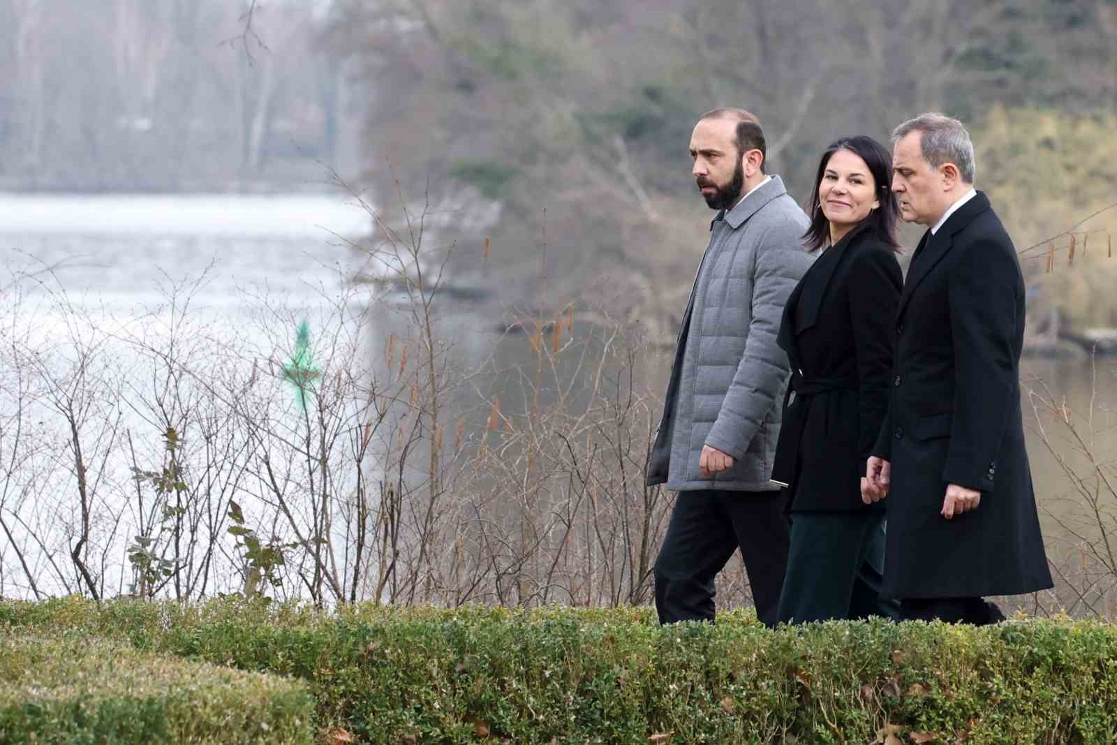 Azerbaycan Dışişleri Bakanı Ceyhun Bayramov, Almanya Dışişleri Bakanı Annalena Baerbock