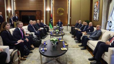 DIŞİŞLERİ BAKANI HAKAN FİDAN, TRABLUS'TA LİBYA ULUSAL BİRLİK HÜKÜMETİ BAŞBAKANI