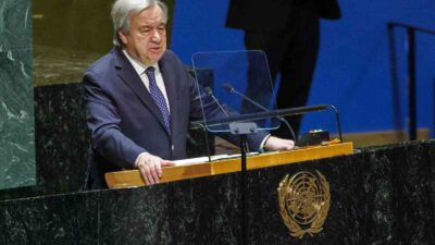 Birleşmiş Milletler (BM) Genel Sekreteri Antonio Guterres, İsrail’in Gazze Şeridi’nde