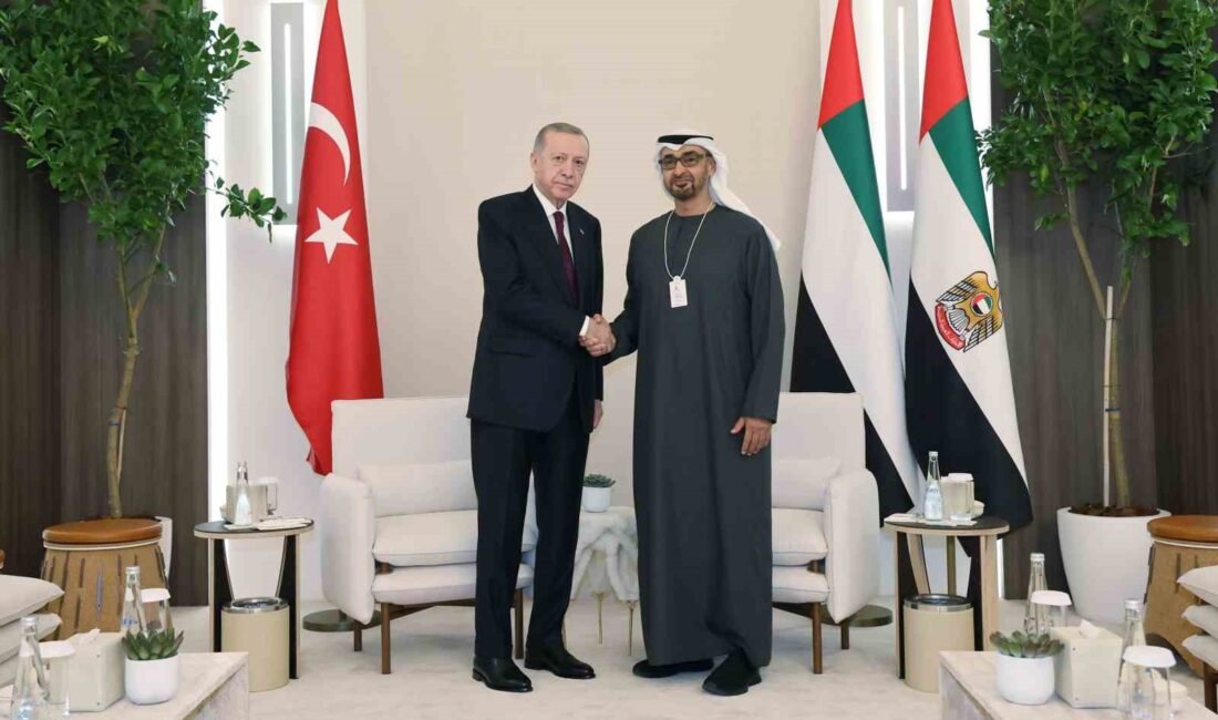 CUMHURBAŞKANI RECEP TAYYİP ERDOĞAN, DUBAİ’DE BİRLEŞİK ARAP EMİRLİKLERİ (BAE) DEVLET