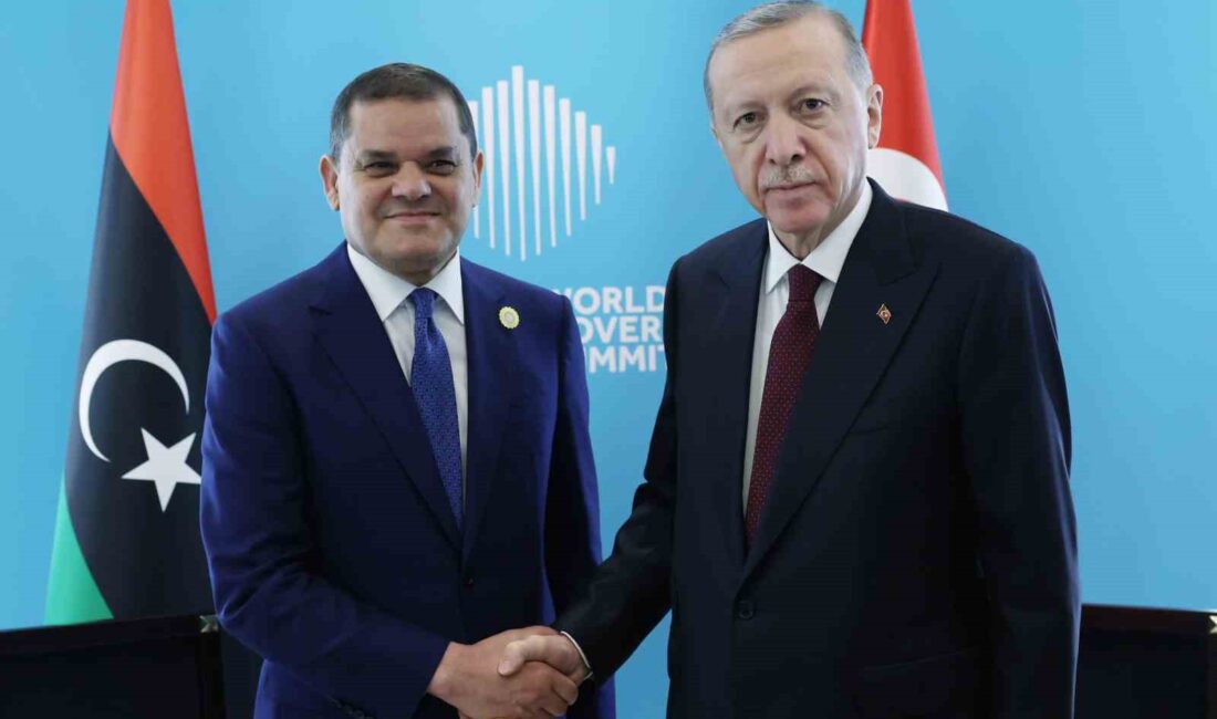 CUMHURBAŞKANI RECEP TAYYİP ERDOĞAN, LİBYA MİLLİ BİRLİK HÜKÜMETİ BAŞBAKANI ABDULHAMİD