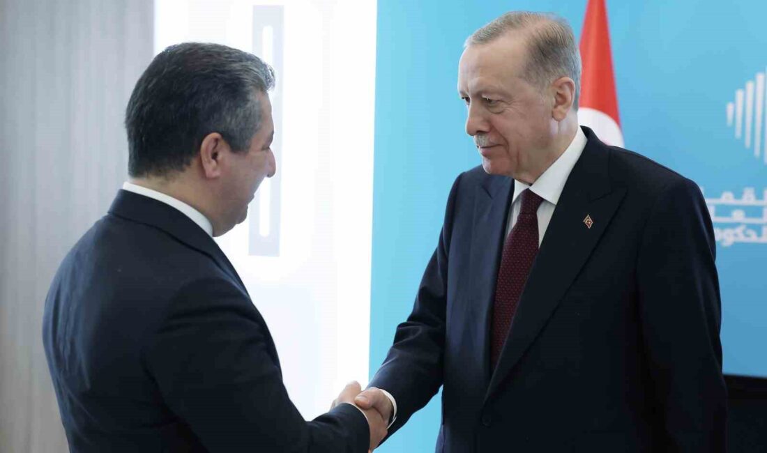 CUMHURBAŞKANI RECEP TAYYİP ERDOĞAN, DUBAİ'DE IRAK KÜRT BÖLGESEL YÖNETİMİ (IKBY)
