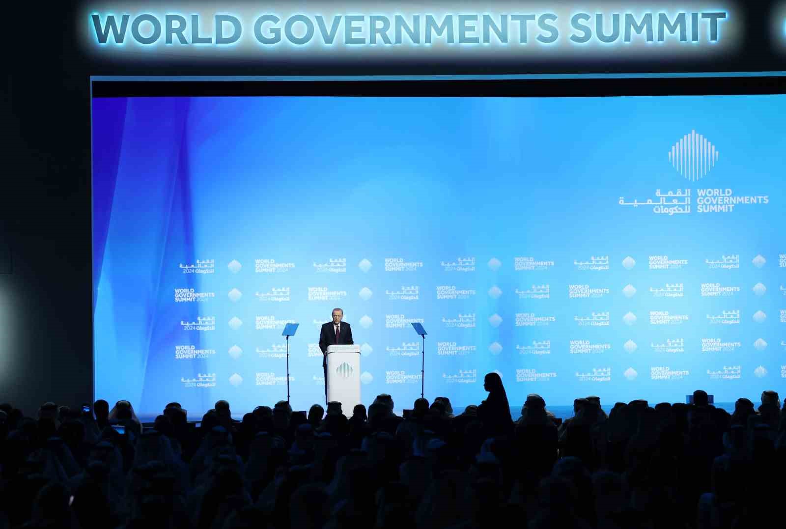 CUMHURBAŞKANI RECEP TAYYİP ERDOĞAN, “ORTAK YUVAMIZ OLAN DÜNYAMIZI KORUMAK HEPİMİZİN