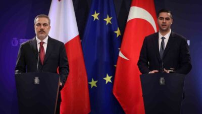 DIŞİŞLERİ BAKANI HAKAN FİDAN, MALTA’DA MEVKİDAŞI IAN BORG İLE DÜZENLEDİĞİ