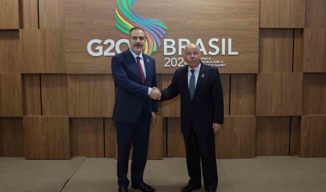 DIŞİŞLERİ BAKANI HAKAN FİDAN, G20 DIŞİŞLERİ BAKANLARI TOPLANTISI’NA KATILMAK ÜZERE