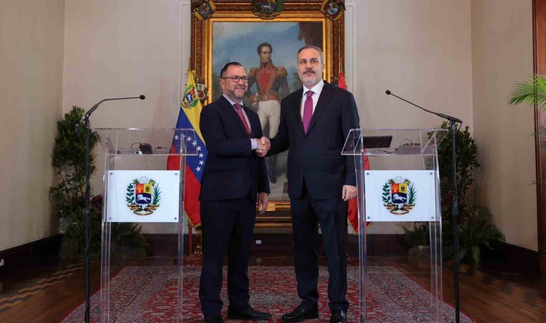 Dışişleri Bakanı Hakan Fidan, Venezuela’nın başkenti Karakas’ta Venezuela Dışişleri Bakanı