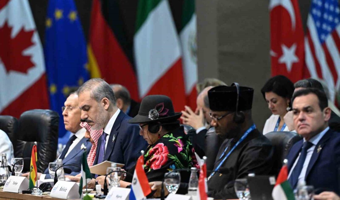 DIŞİŞLERİ BAKANI FİDAN, G20 DIŞİŞLERİ BAKANLARI TOPLANTISI'NDA MEVKİDAŞLARINA HİTAP ETTİ
