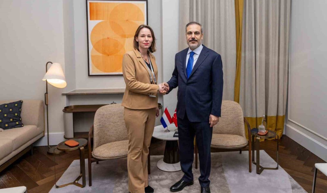 DIŞİŞLERİ BAKANI FİDAN, HOLLANDA DIŞİŞLERİ BAKANI SLOT İLE GÖRÜŞTÜ