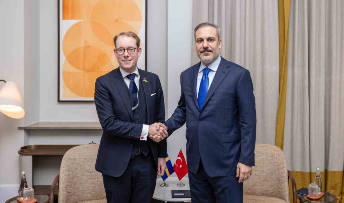 DIŞİŞLERİ BAKANI FİDAN, İSVEÇ DIŞİŞLERİ BAKANI BİLLSTRÖM İLE GÖRÜŞTÜ