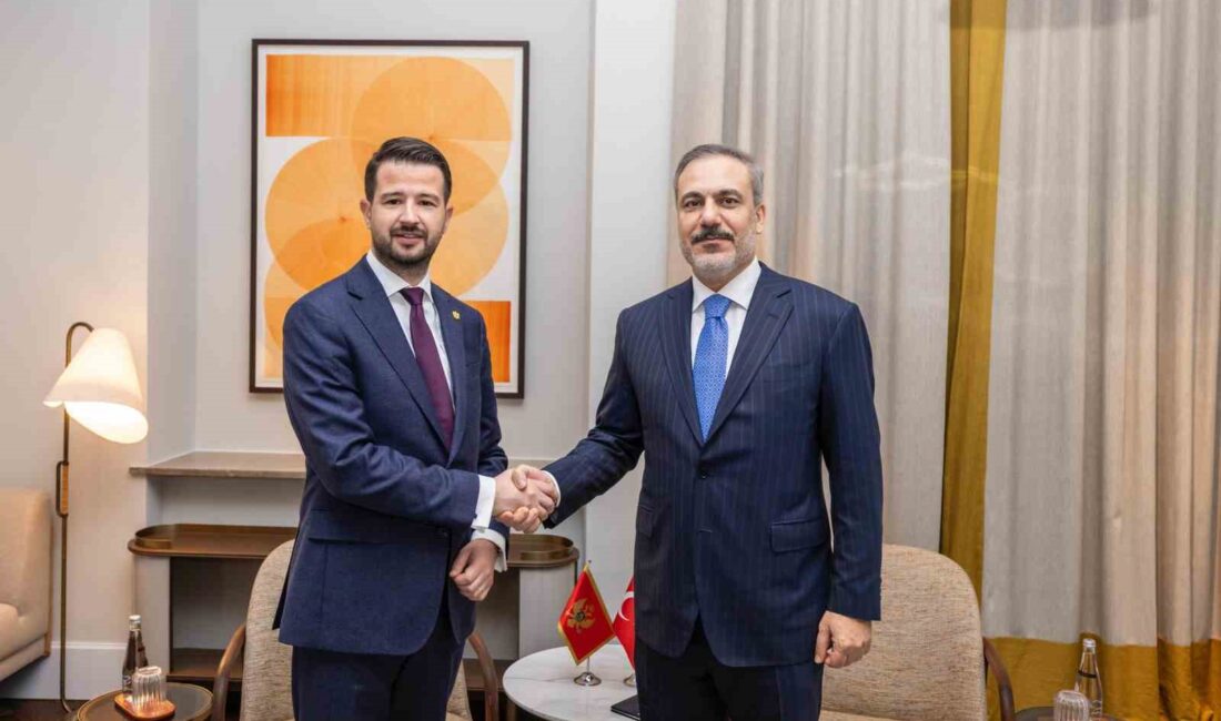 DIŞİŞLERİ BAKANI HAKAN FİDAN, ALMANYA’NIN MÜNİH KENTİNDE KARADAĞ CUMHURBAŞKANI JAKOV