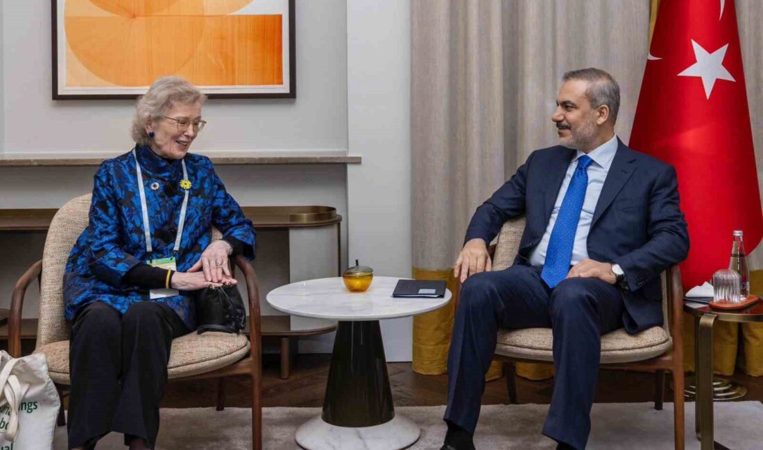 DIŞİŞLERİ BAKANI FİDAN, KÜRESEL AKİLLER GRUBU BAŞKANI ROBİNSON İLE GÖRÜŞTÜ
