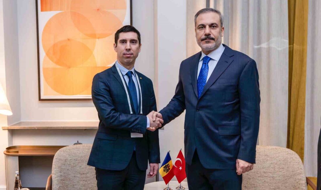 DIŞİŞLERİ BAKANI HAKAN FİDAN, ALMANYA’DA MOLDOVA DIŞİŞLERİ BAKANI MİHAİ POPŞOİ