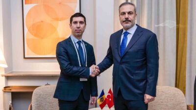 DIŞİŞLERİ BAKANI HAKAN FİDAN, ALMANYA’DA MOLDOVA DIŞİŞLERİ BAKANI MİHAİ POPŞOİ